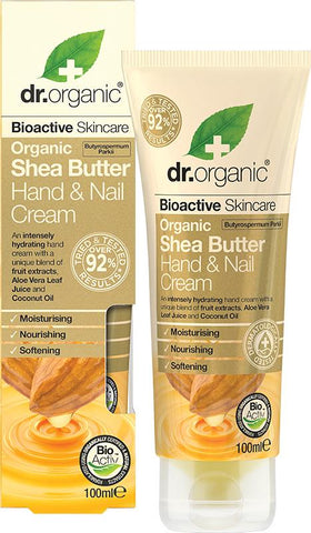 DR ORGANIC Hand & Nail Cream Organic Shea Butter