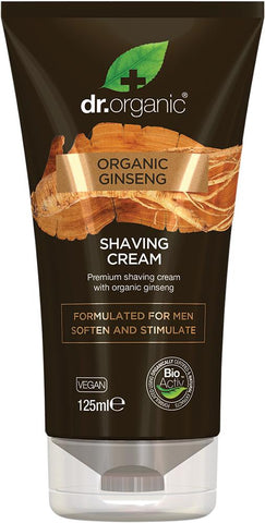 DR ORGANIC Men's Shaving Cream Organic Ginseng