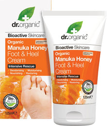 Dr Organic Foot & Heel Cream Organic Manuka Honey