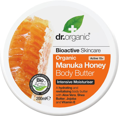 DR ORGANIC Body Butter Organic Manuka Honey
