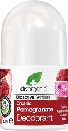 Dr Organic Roll-on Deodorant Organic Pomegranate