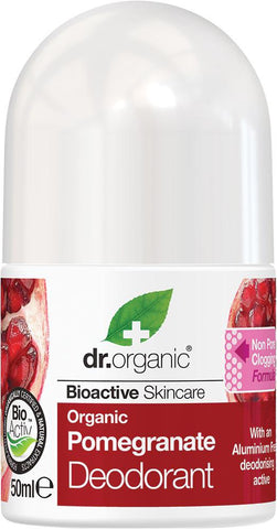 DR ORGANIC Roll-on Deodorant Organic Pomegranate