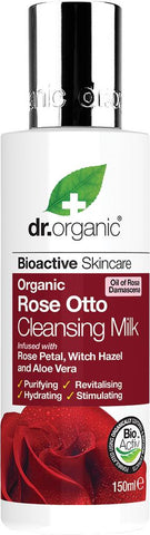 DR ORGANIC Cleansing Milk Organic Rose Otto