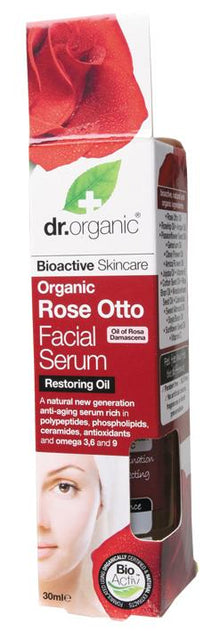 Dr Organic Facial Serum Organic Rose Otto