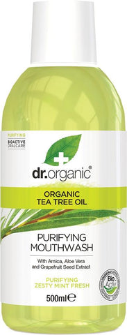 DR ORGANIC Mouthwash Organic Tea Tree