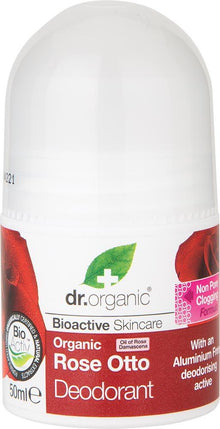 Dr Organic Roll-on Deodorant Organic Rose Otto