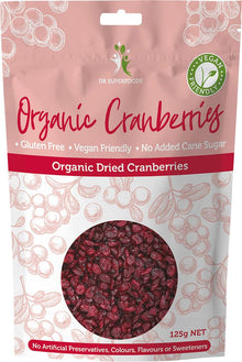 Dr Superfoods Dried Cranberries Organic