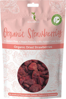 Dr Superfoods Dried Strawberries Organic