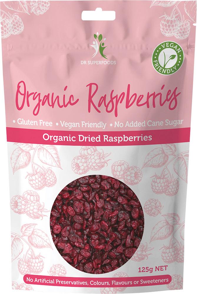 Dr Superfoods Dried Raspberries Organic