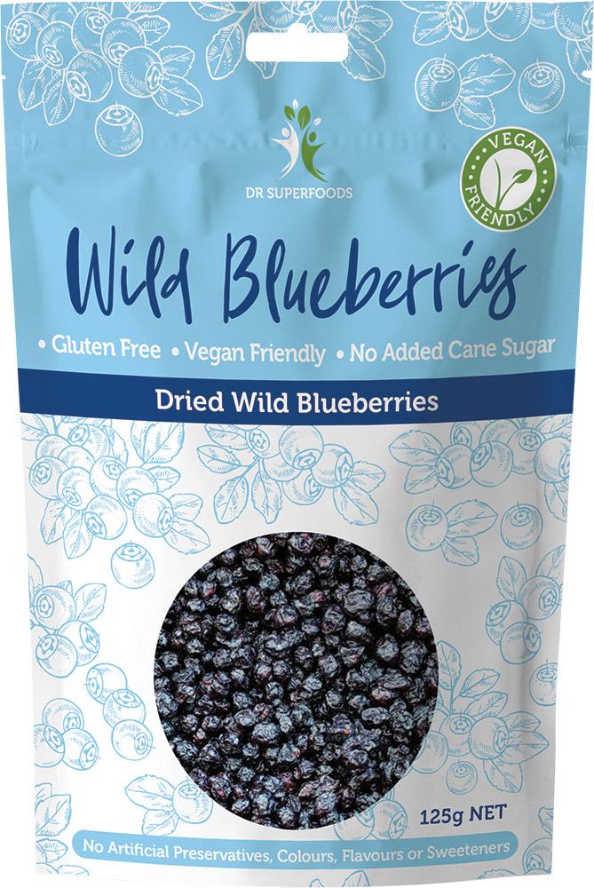 DR SUPERFOODS Dried Wild Blueberries