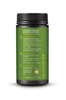 Melrose Organic Essential Greens Pineapple Powder