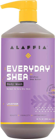 Alaffia Everyday Shea Body Wash Lavender