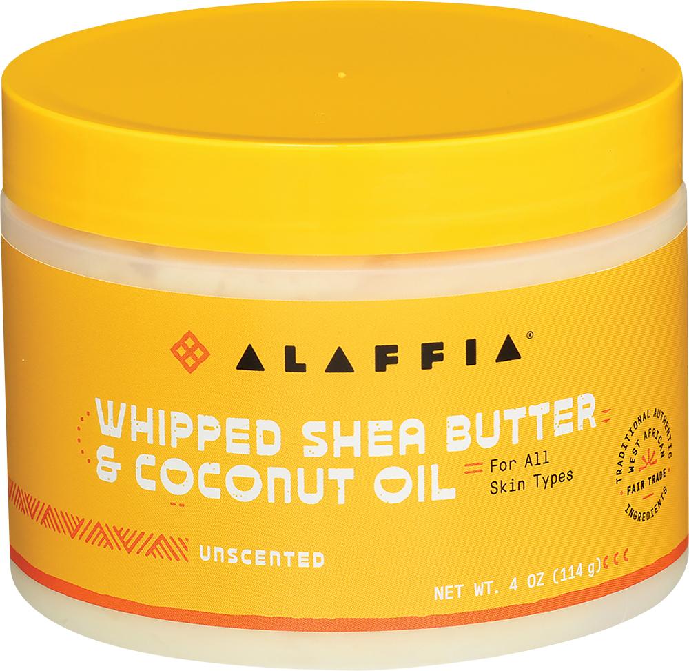 Alaffia Whipped Shea Butter & Coconut Oil Unscented & Unrefined