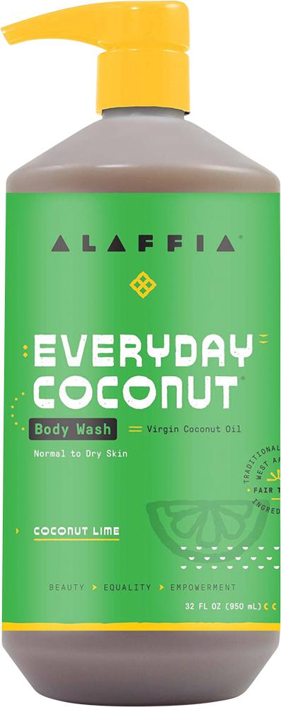 Alaffia Everyday Coconut Body Wash Coconut Lime