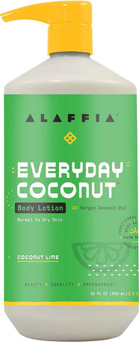 Alaffia Everyday Coconut Body Lotion Coconut Lime