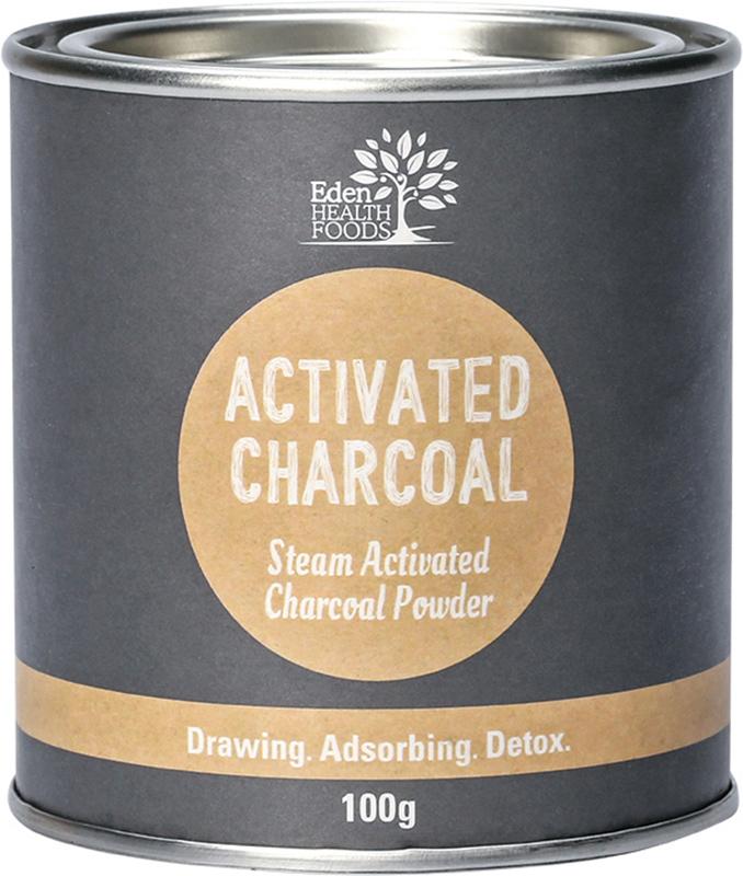 EDEN HEALTHFOODS Steam Activated Charcoal Powder