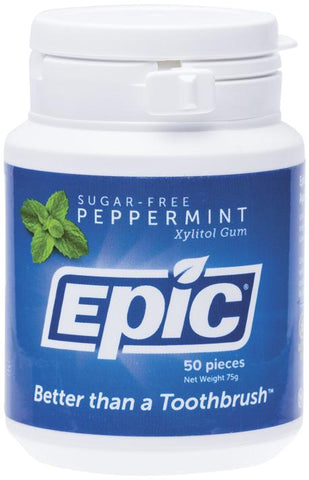 EPIC Xylitol Chewing Gum Peppermint