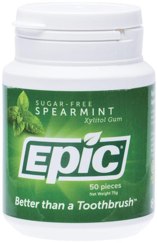EPIC Xylitol Chewing Gum Spearmint