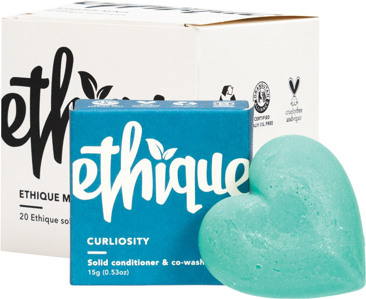 ETHIQUE Solid Conditioner & Co-Wash Curliosity Curly (Mini)