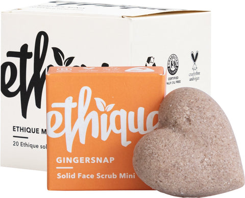 ETHIQUE Solid Face Scrub (Mini) Gingersnap