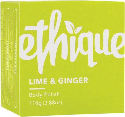 ETHIQUE Solid Body Polish Bar Lime & Ginger