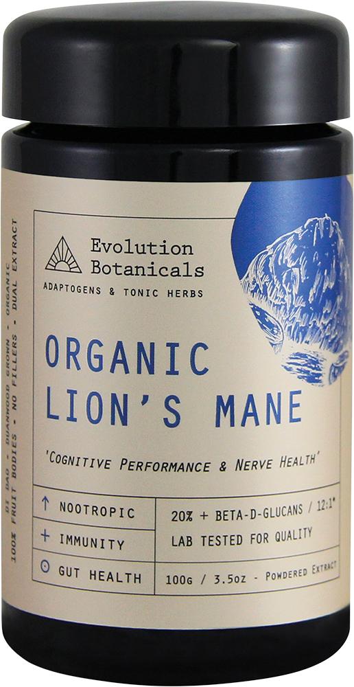 Evolution Botanicals Lion's Mane Extract Cognitive Performance