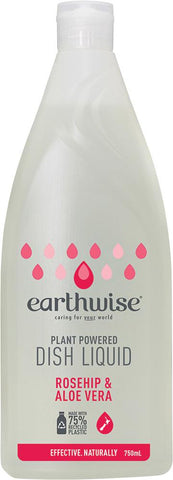 EARTHWISE Dish Liquid Rosehip & Aloe Vera