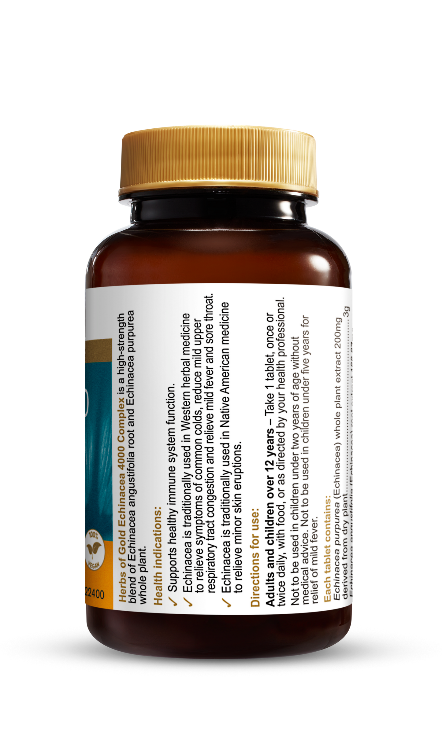 Herbs of Gold - Echinacea 4000 Complex