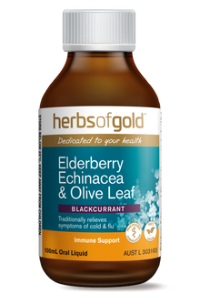 Herbs of Gold - Elderberry Echincea & Olive Leaf