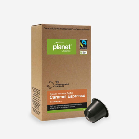 Planet Organic Caramel Espresso Capsules