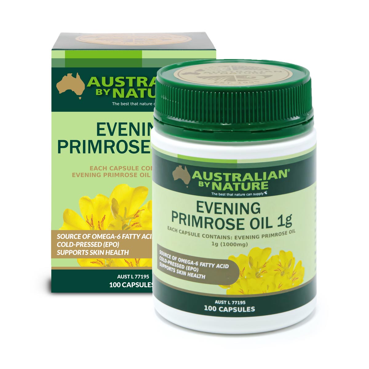 Australian By Nature Evening Primrose Oil 1000mg