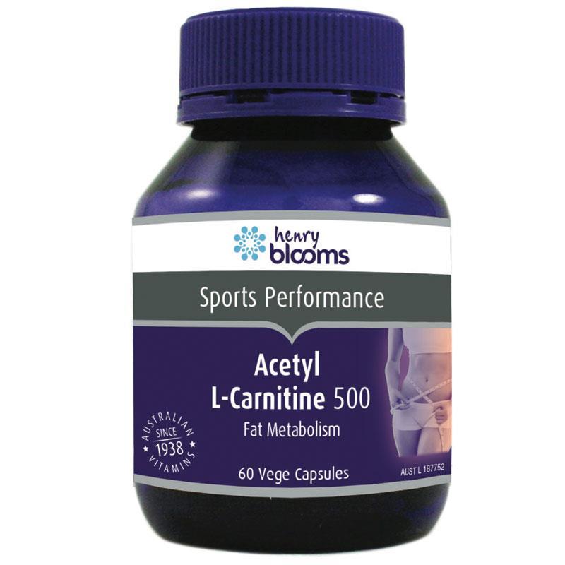 Blooms Acetyl L-Carnitine 500mg
