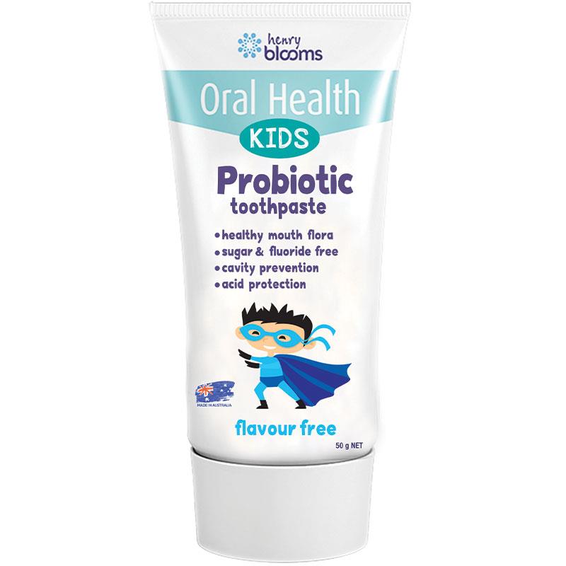 Blooms Kids Probiotic Toothpaste Flavour Free