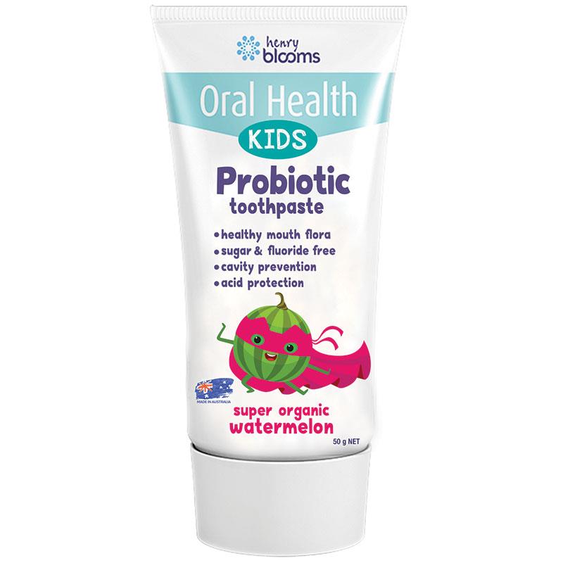 Blooms Kids Probiotic Toothpaste Organic Watermelon