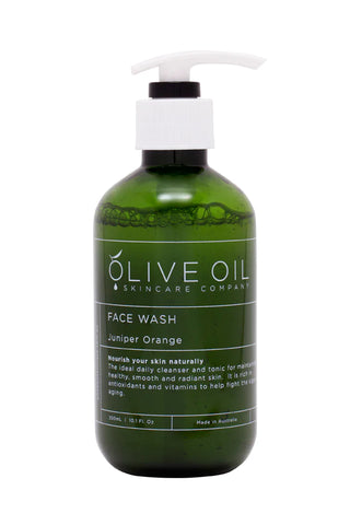 Olive Oil Skincare Company Face Wash Juniper Orange