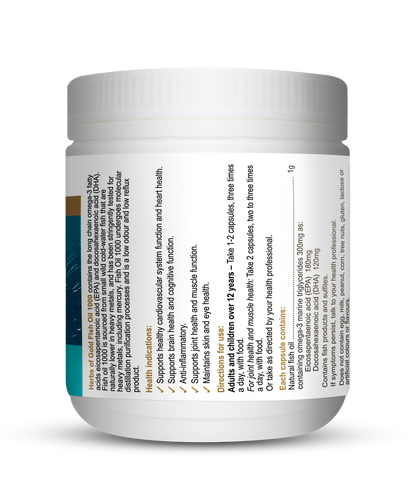 Herbs of Gold - Fish Oil 1000mg