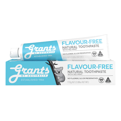 Grants Toothpaste Flavour Free Fluoride Free