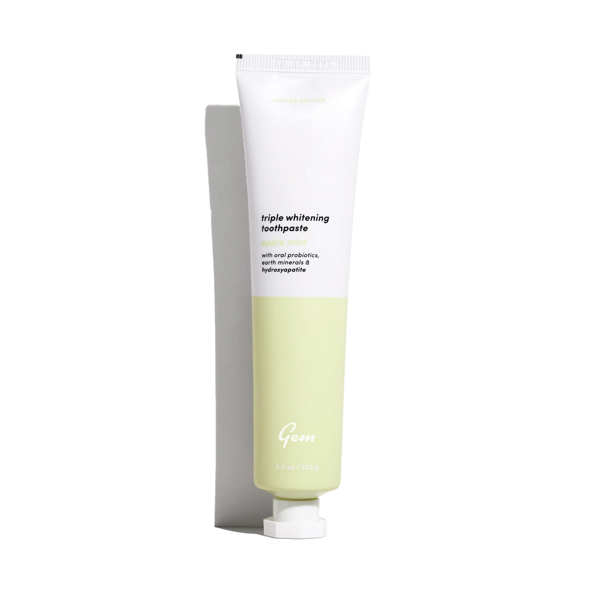 Gem Triple Whitening Toothpaste Apple Mint