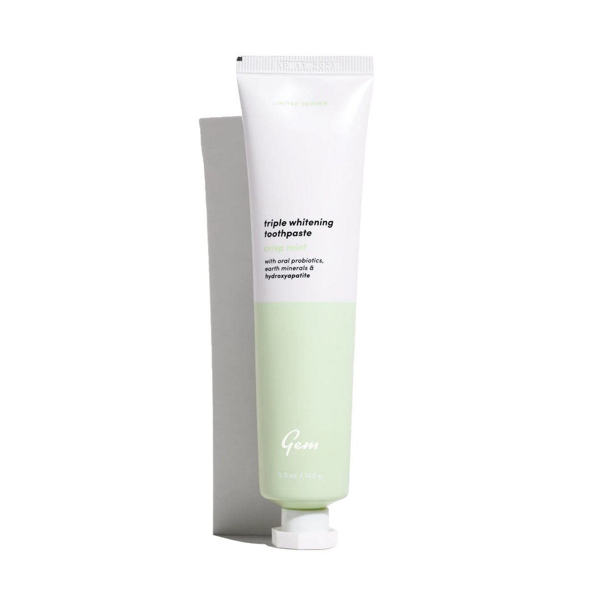Gem Triple Whitening Toothpaste Crisp Mint