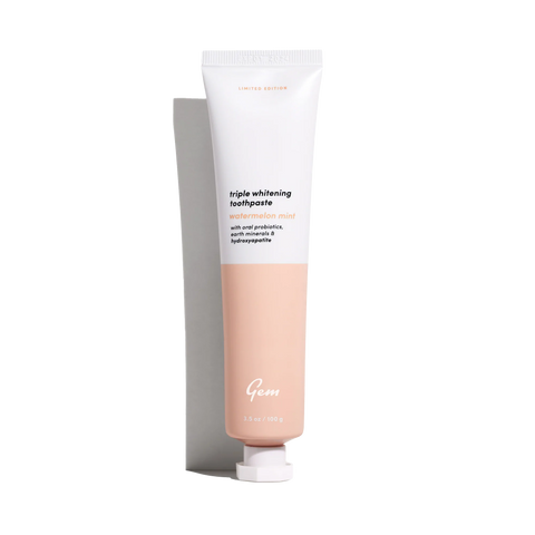 Gem Triple Whitening Toothpaste Watermelon Mint