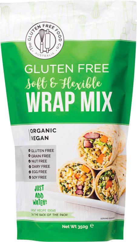 THE GLUTEN FREE FOOD CO. Soft & Flexible Wrap Mix