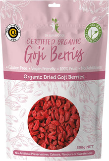 Dr Superfoods Dried Goji Berries Certified Organic