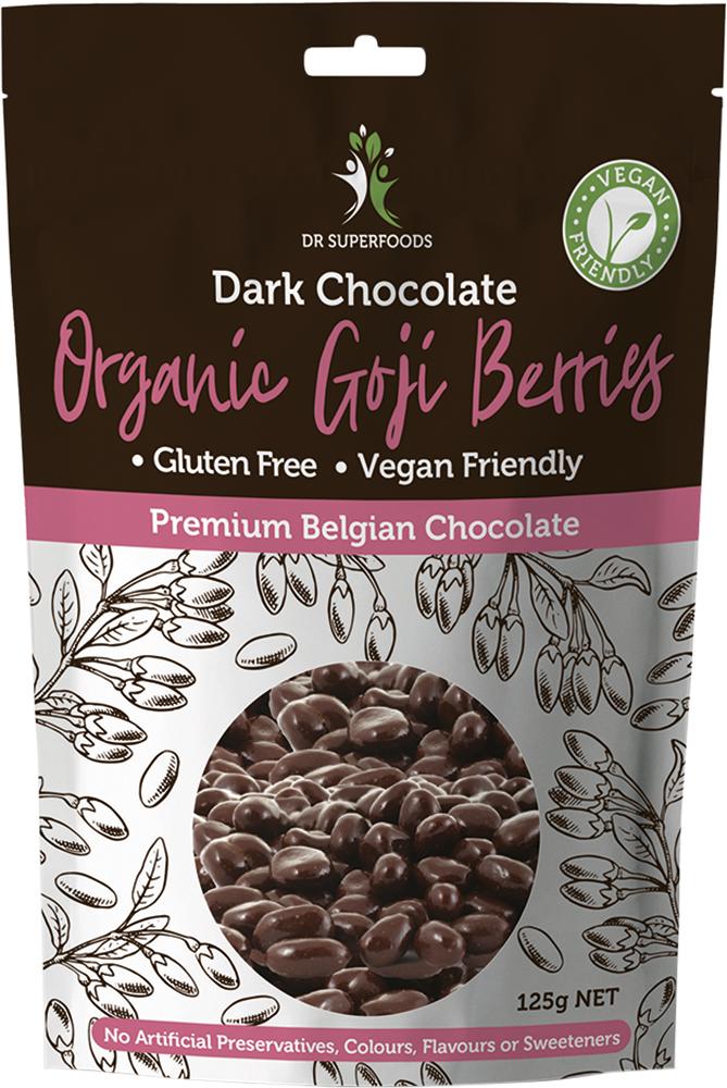 Dr Superfoods Goji Berries Organic Dark Chocolate