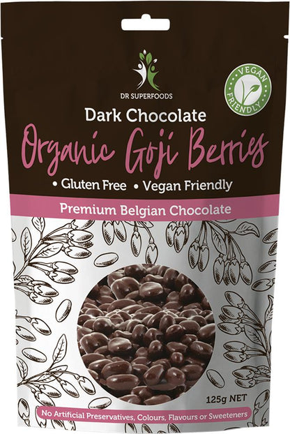 Dr Superfoods Goji Berries Organic Dark Chocolate