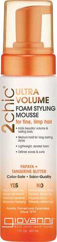 GIOVANNI Styling Mousse 2chic Ultra-Volume