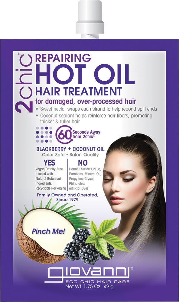 GIOVANNI Hot Oil Hair Treatment 2chic Repairing