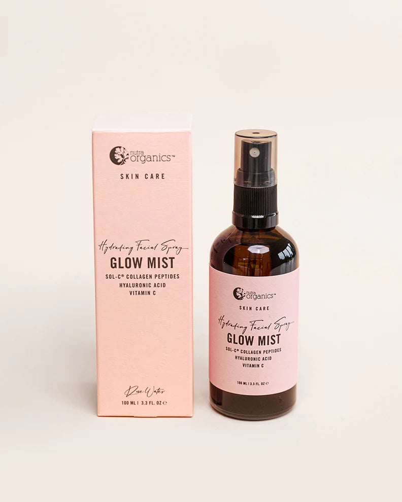 Nutra Organics Skin Care Hydrating Facial Spray Glow Mist
