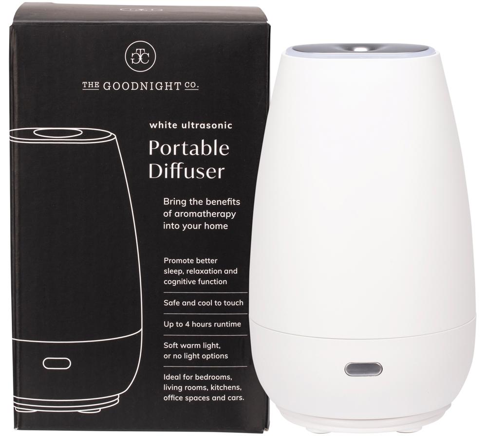 THE GOODNIGHT CO. Portable USB Diffuser White Ultrasonic