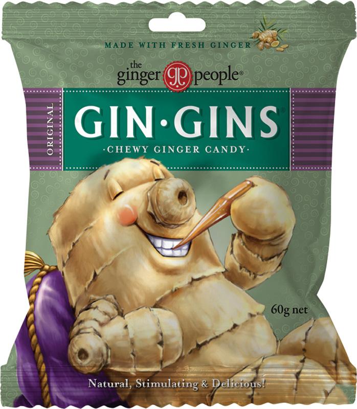 The Ginger People Gin Gins Ginger Candy Bag Chewy Original