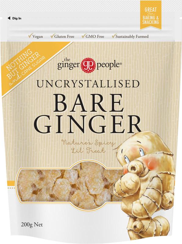 THE GINGER PEOPLE Uncrystallised Bare Ginger
